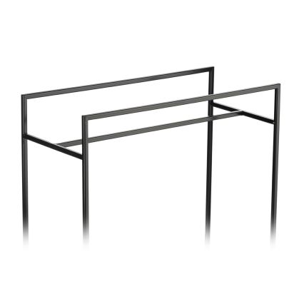 Soporte para flores 82x60 cm negro
