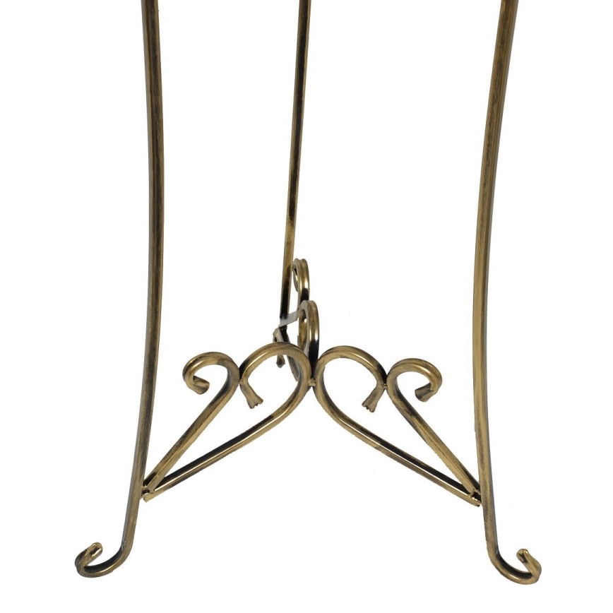 Soporte para flores 88x28 cm dorado