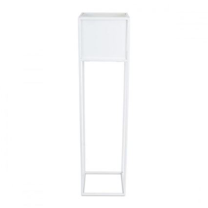 Soporte para flores 90x24 cm blanco