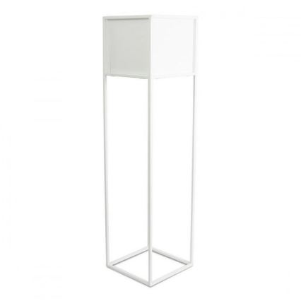 Soporte para flores 90x24 cm blanco