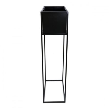 Soporte para flores 90x44 cm negro