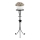 Soporte para flores 95x39 cm negro