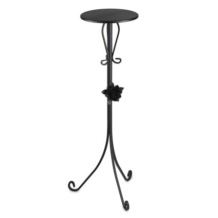 Soporte para flores 95x39 cm negro