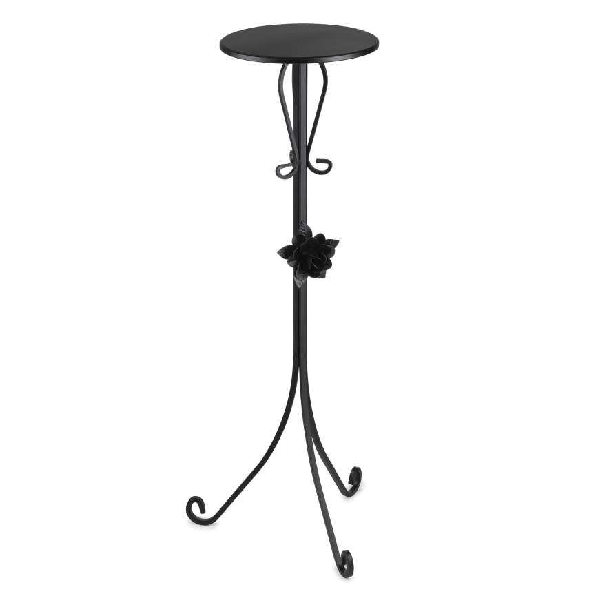 Soporte para flores 95x39 cm negro