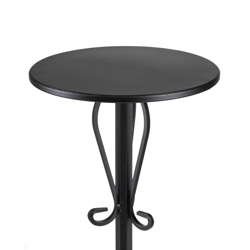Soporte para flores 95x39 cm negro