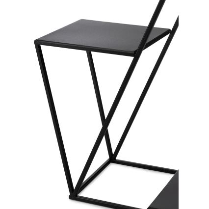 Soporte para flores 95x78 cm negro