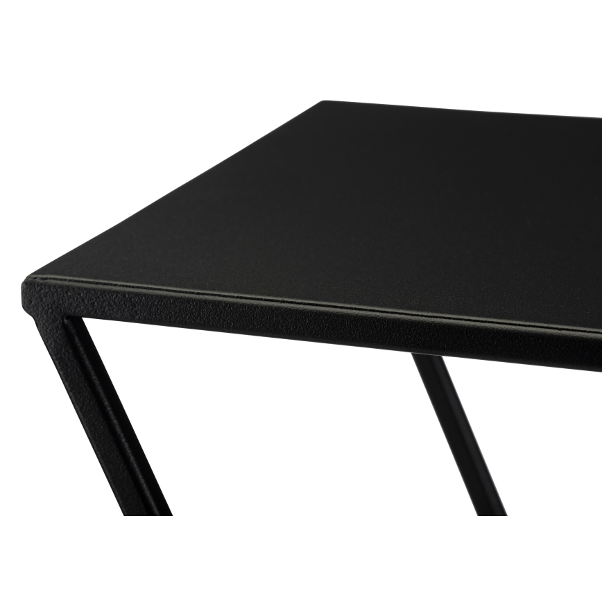 Soporte para flores 95x78 cm negro