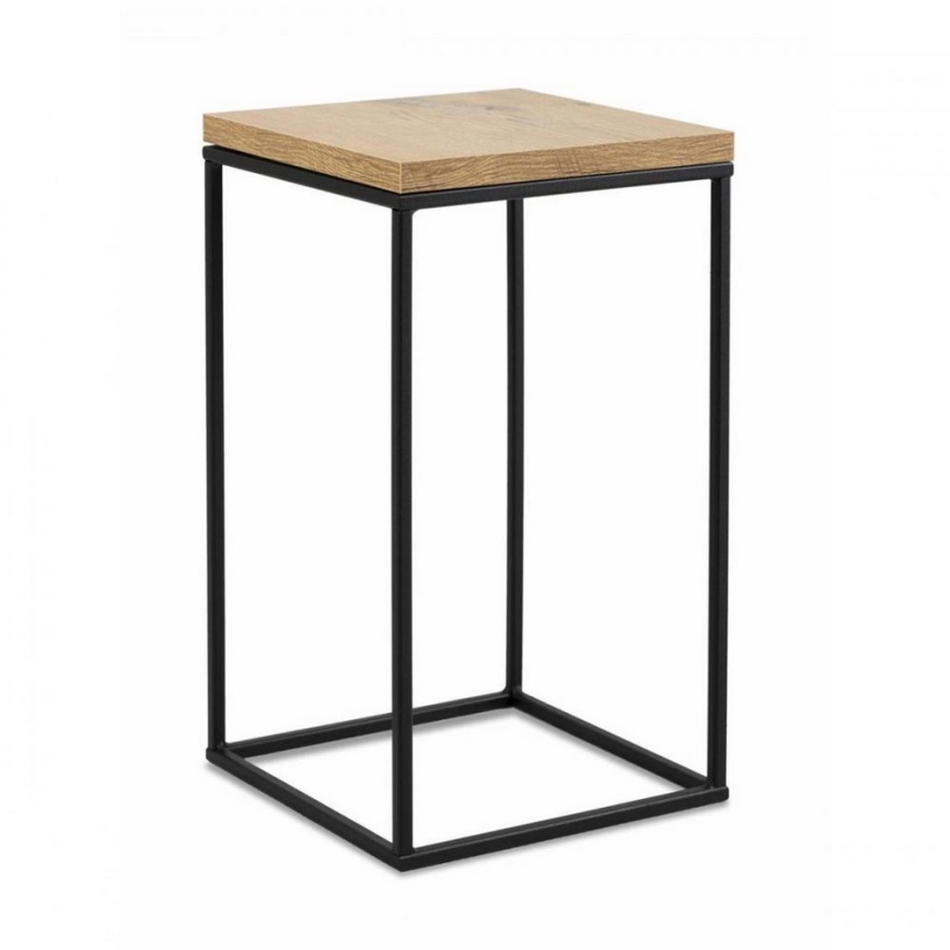Soporte para flores BASICLOFT 40x24 negro/marrón