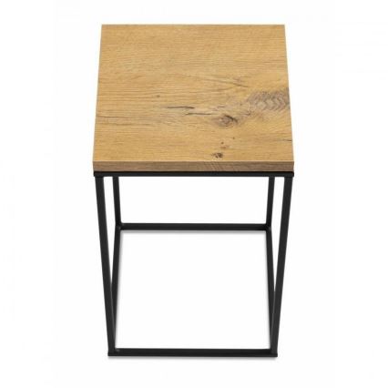 Soporte para flores BASICLOFT 40x24 negro/marrón