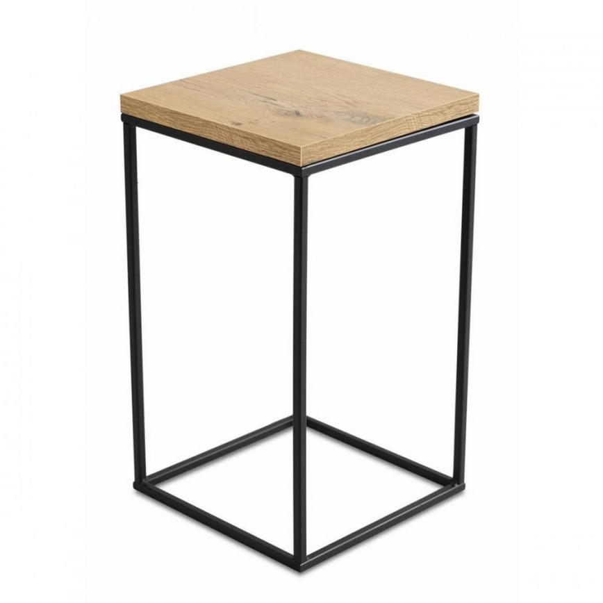 Soporte para flores BASICLOFT 40x24 negro/marrón