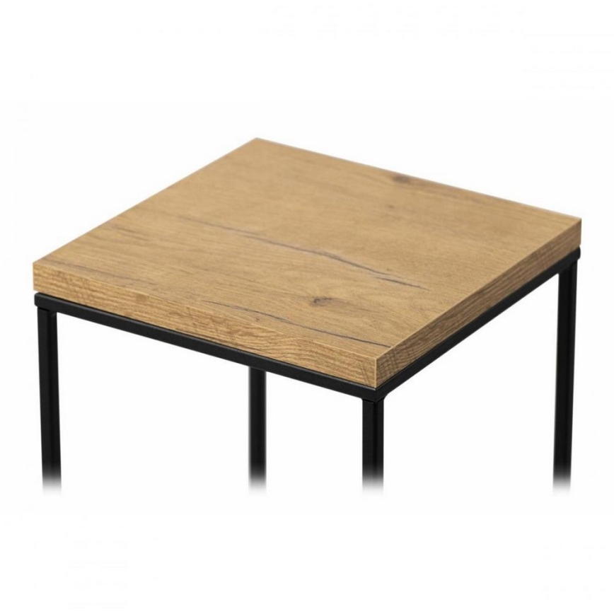Soporte para flores BASICLOFT 40x24 negro/marrón