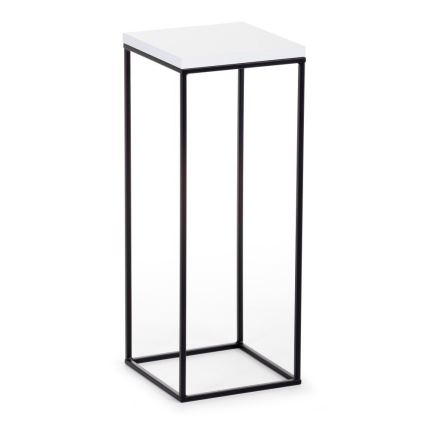 Soporte para flores BASICLOFT 60x24 negro/blanco