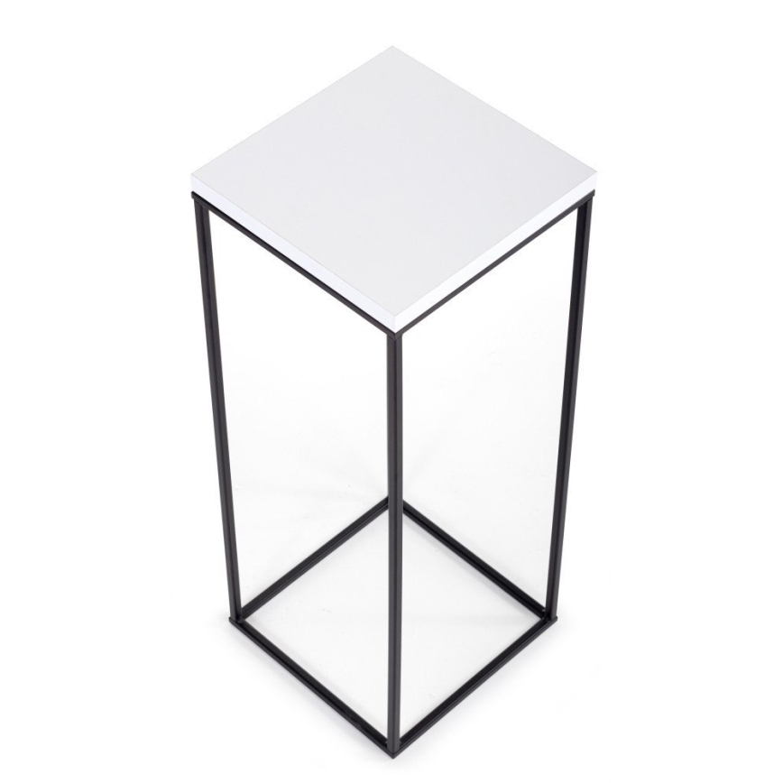 Soporte para flores BASICLOFT 60x24 negro/blanco