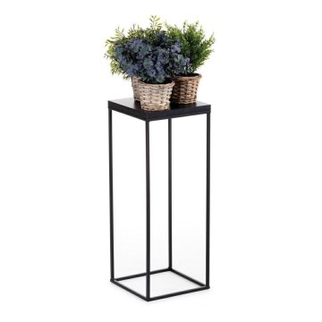 Soporte para flores BASICLOFT 60x24 negro