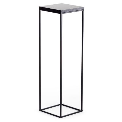 Soporte para flores BASICLOFT 80x24 negro