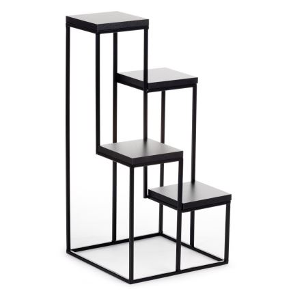 Soporte para flores KASKADA 70x34 negro