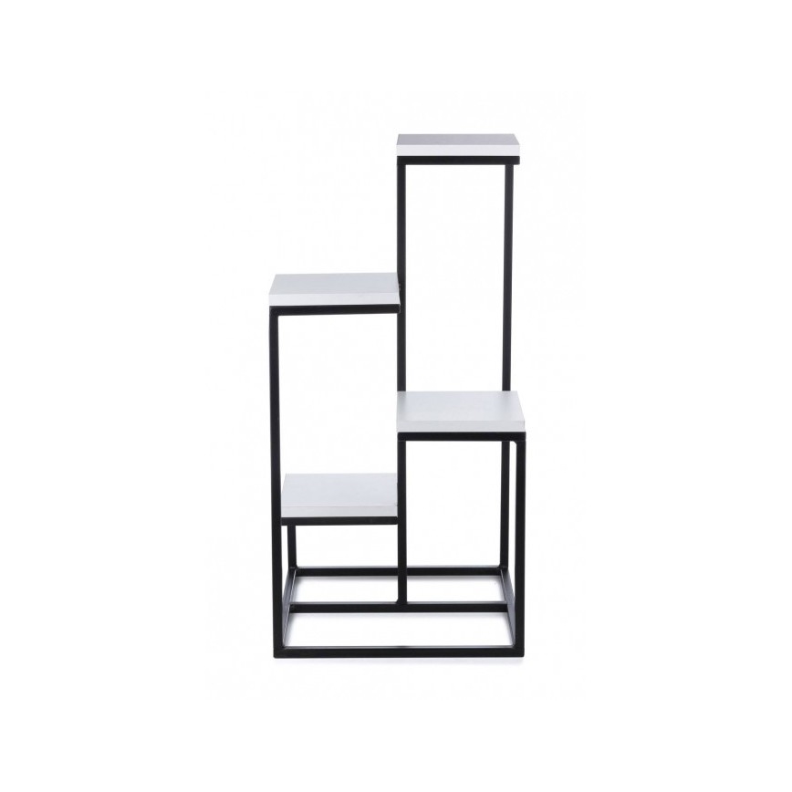 Soporte para flores KASKADA 79x40 negro/blanco