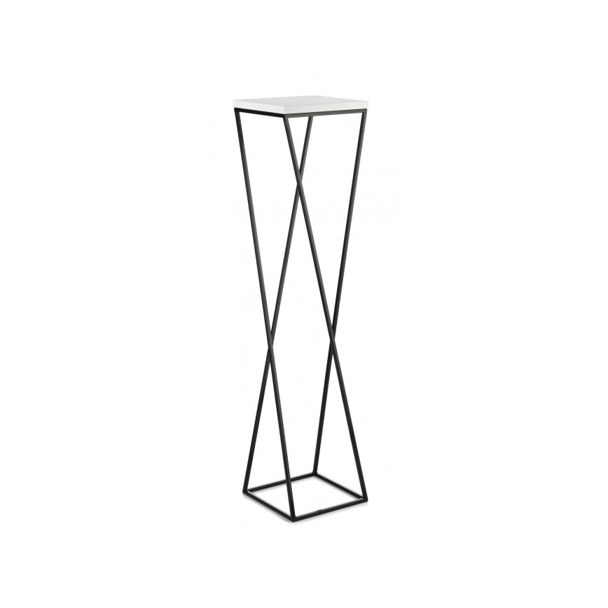Soporte para flores LOFT 100x24 cm negro/blanco