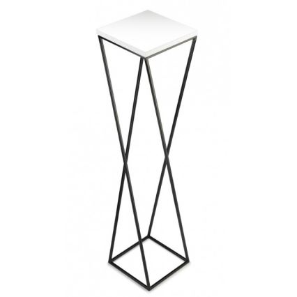 Soporte para flores LOFT 100x24 cm negro/blanco