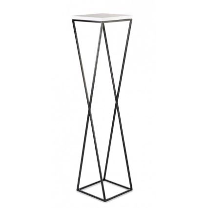 Soporte para flores LOFT 100x24 cm negro/blanco