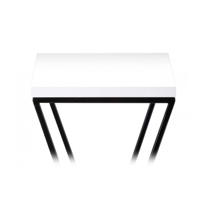 Soporte para flores LOFT 100x24 cm negro/blanco