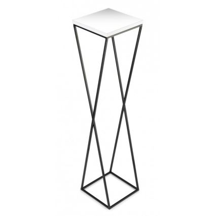 Soporte para flores LOFT 100x24 cm negro/blanco