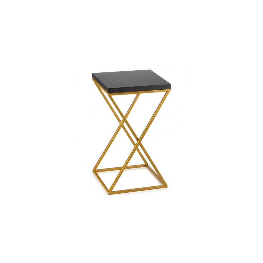 Soporte para flores LOFT 40x24 cm dorado/negro