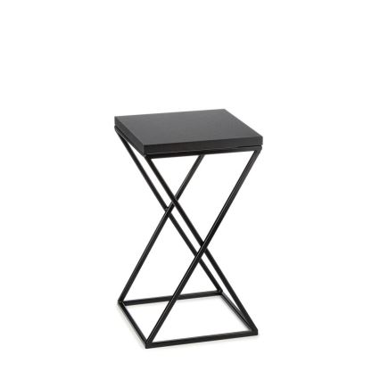 Soporte para flores LOFT 40x24 cm negro