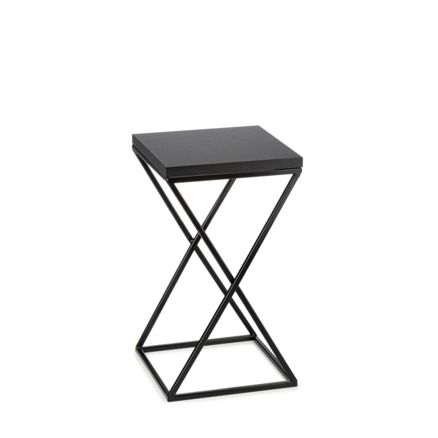Soporte para flores LOFT 40x24 cm negro