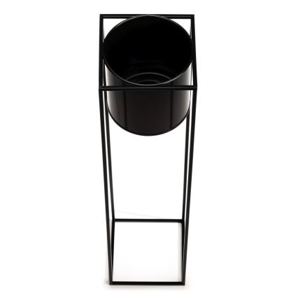 Soporte para flores RING 100x23 cm negro