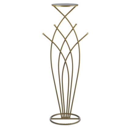 Soporte para flores SWAN 100x22,5 cm dorado