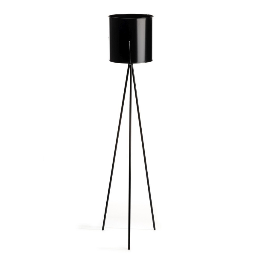 Soporte para flores TRIPOD 110x25 cm negro