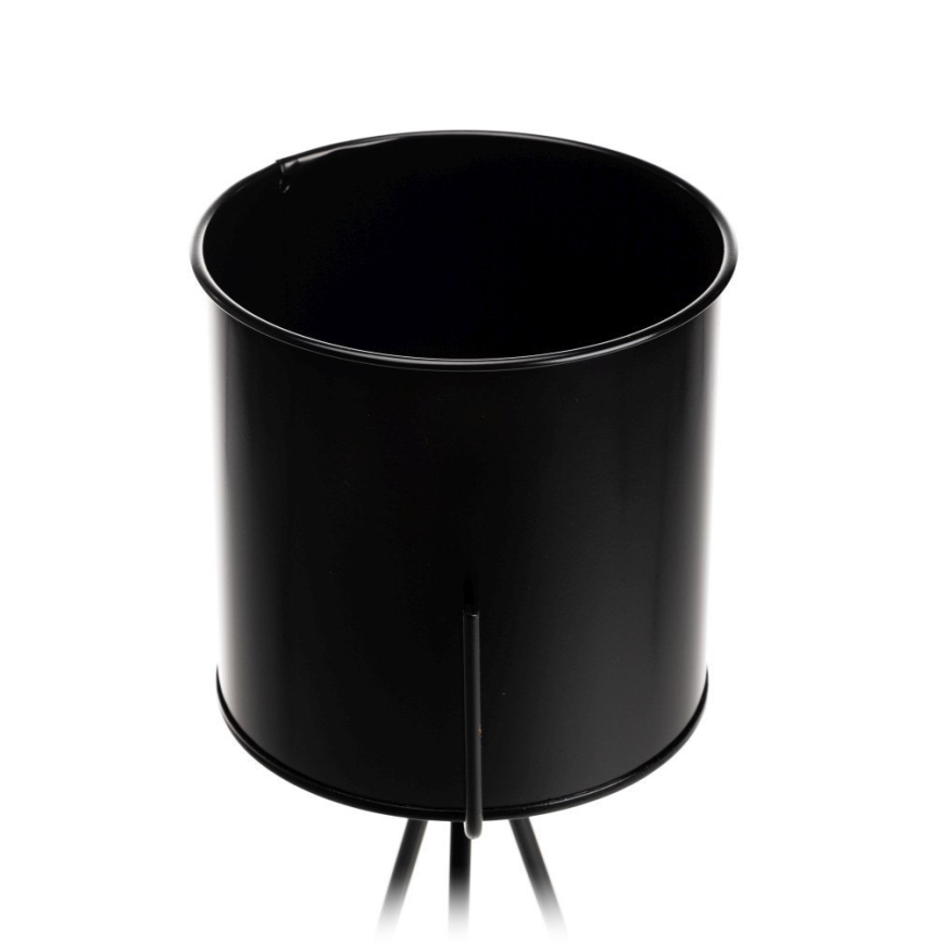 Soporte para flores TRIPOD 110x25 cm negro