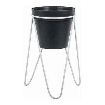 Soporte para macetas LOFT 50x30 cm blanco