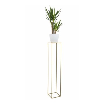 Soporte para plantas 100x24 cm dorado