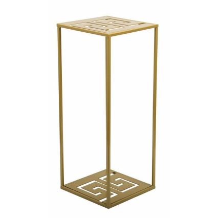 Soporte para plantas 60x24 cm dorado