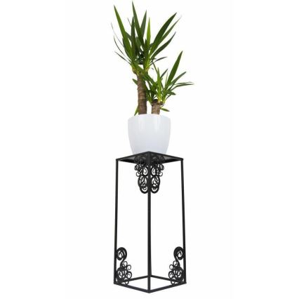 Soporte para plantas 60x24 cm negro