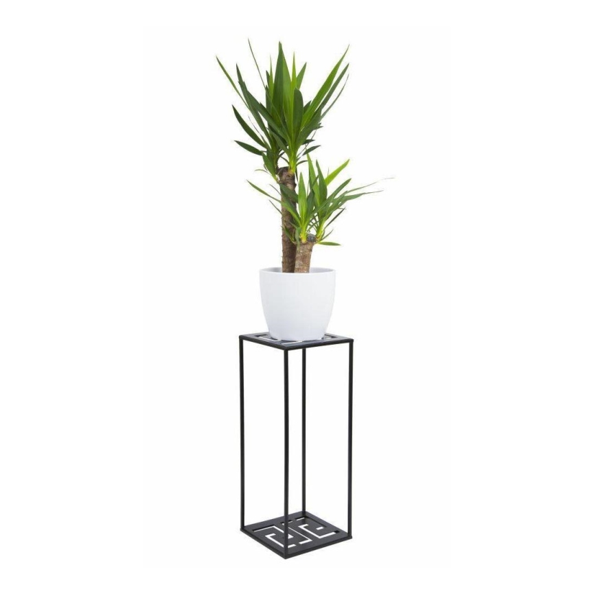 Soporte para plantas 60x24 cm negro