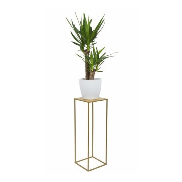 Soporte para plantas 70x24 cm dorado