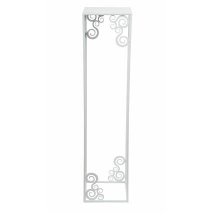 Soporte para plantas 80x24 cm blanco