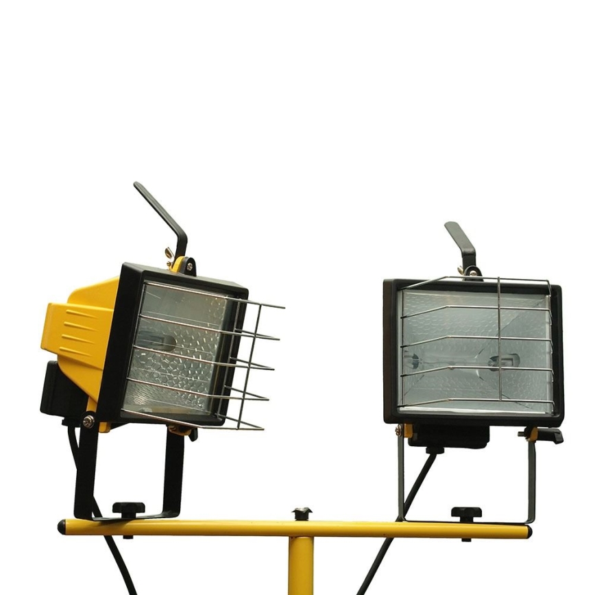 Soporte para proyector 180 cm amarillo
