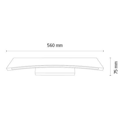 Aplique LED regulable ZIAD LED/6,5W/230V roble – FSC Certificado