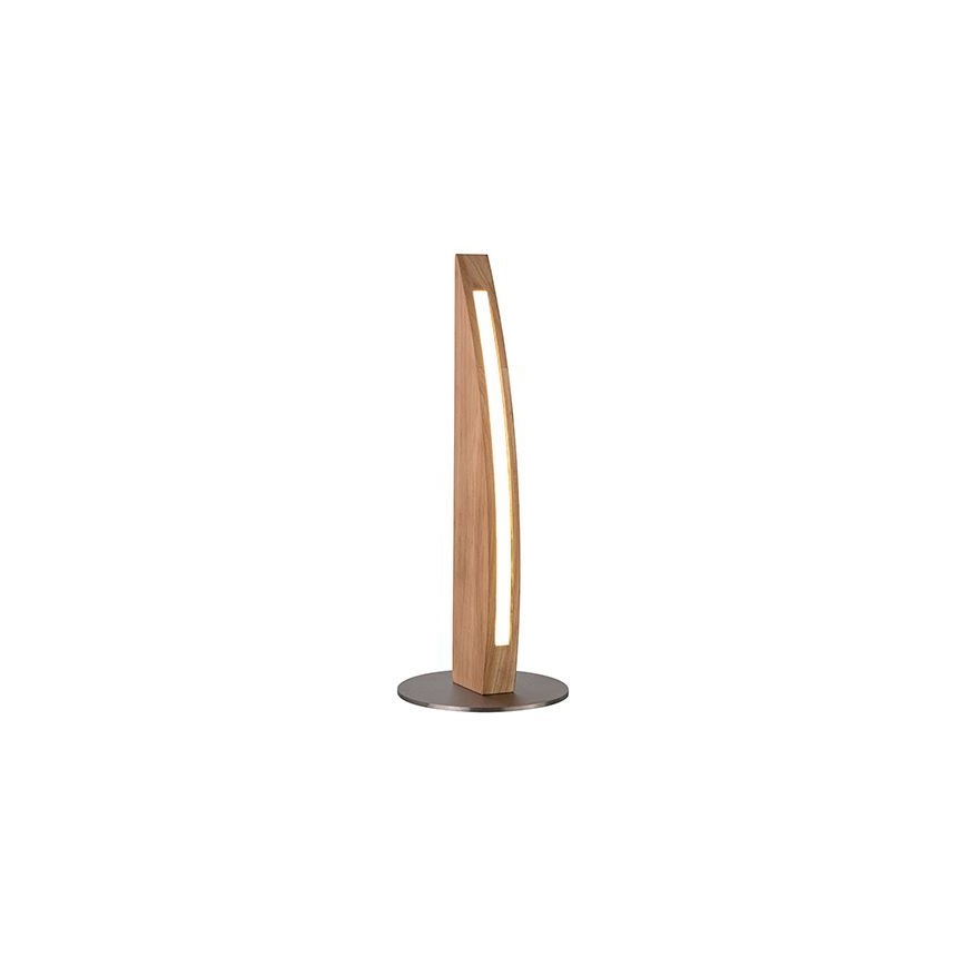 Lámpara de mesa LED regulable DUBAI LED/4W/230V roble – FSC Certificado