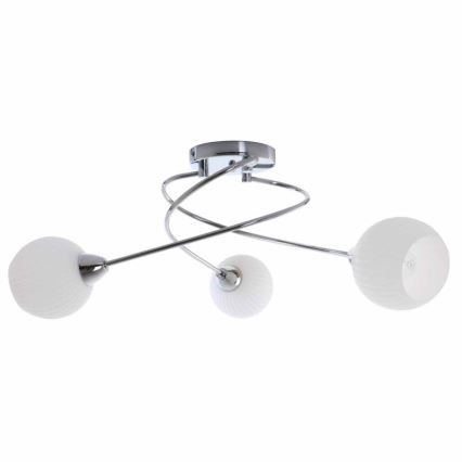 Pantalla de recambio para candelabro PAVIA diá. 13,5 cm blanco