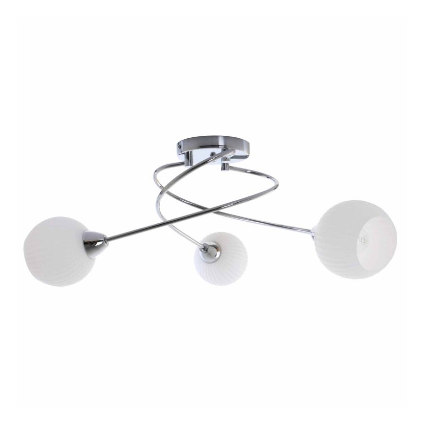 Pantalla de recambio para candelabro PAVIA diá. 13,5 cm blanco