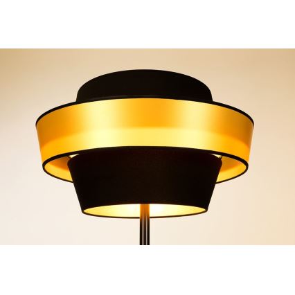 Lámpara de pie PRETO GOLD 1xE27/60W/230V