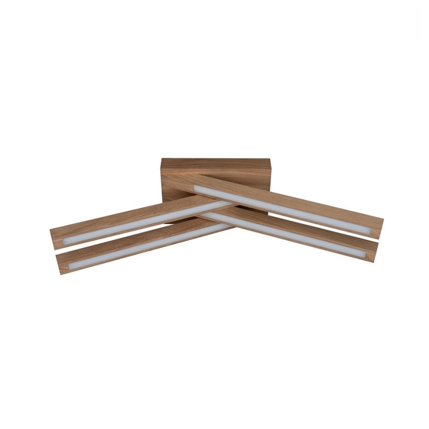 Lámpara de techo LED LINUS 4xLED/4,5W/230V roble mate