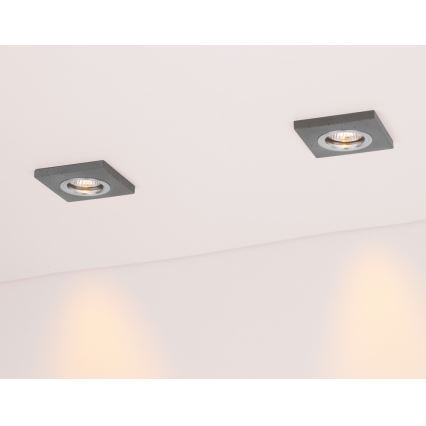 Lámpara empotrable LED VITAR 1xGU10/5W/230V CRI 90 concreto
