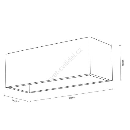 Aplique KENZO 2xG9/6W/230V pino - certificado FSC