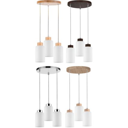 Pantalla de recambio para candelabro  BOSCO E27 diá. 9,5 cm blanco